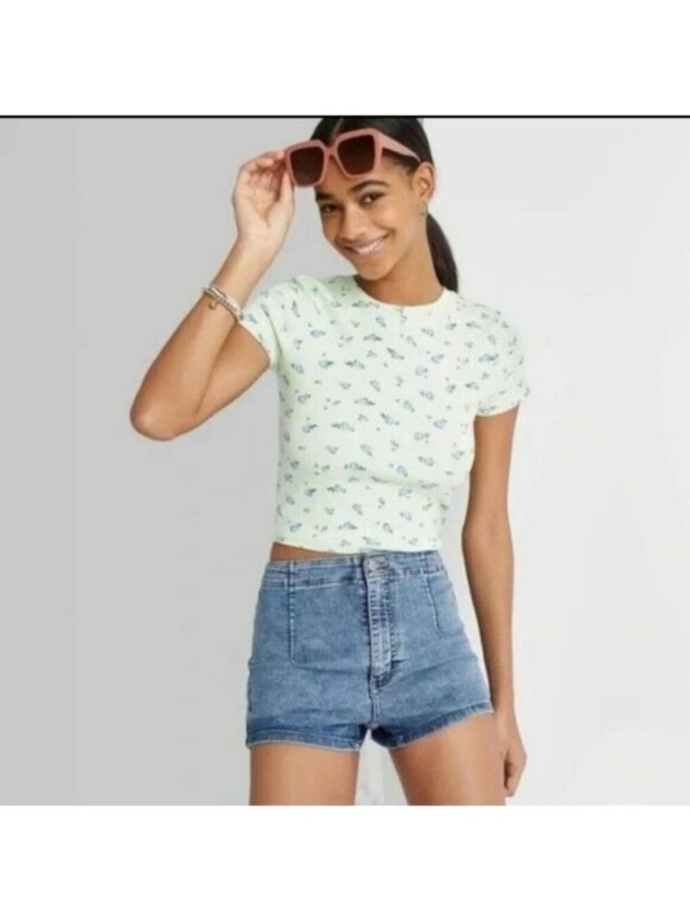 Wild Fable Highest Rise Shorts Denim Jean Shorts Women's Size 4/27